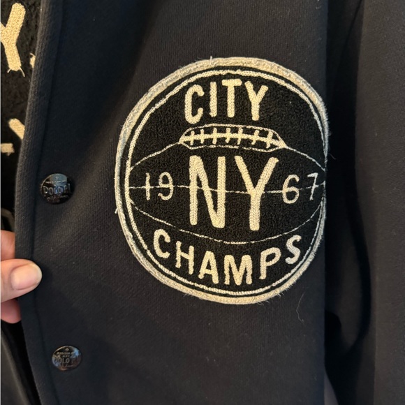 RALPH LAUREN POLO NEW YORK CITY SNAP BUTTON HOODIE SWEATSHIRT (XL) - Picture 10 of 13